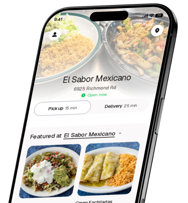 El Sabor Mexicano app preview