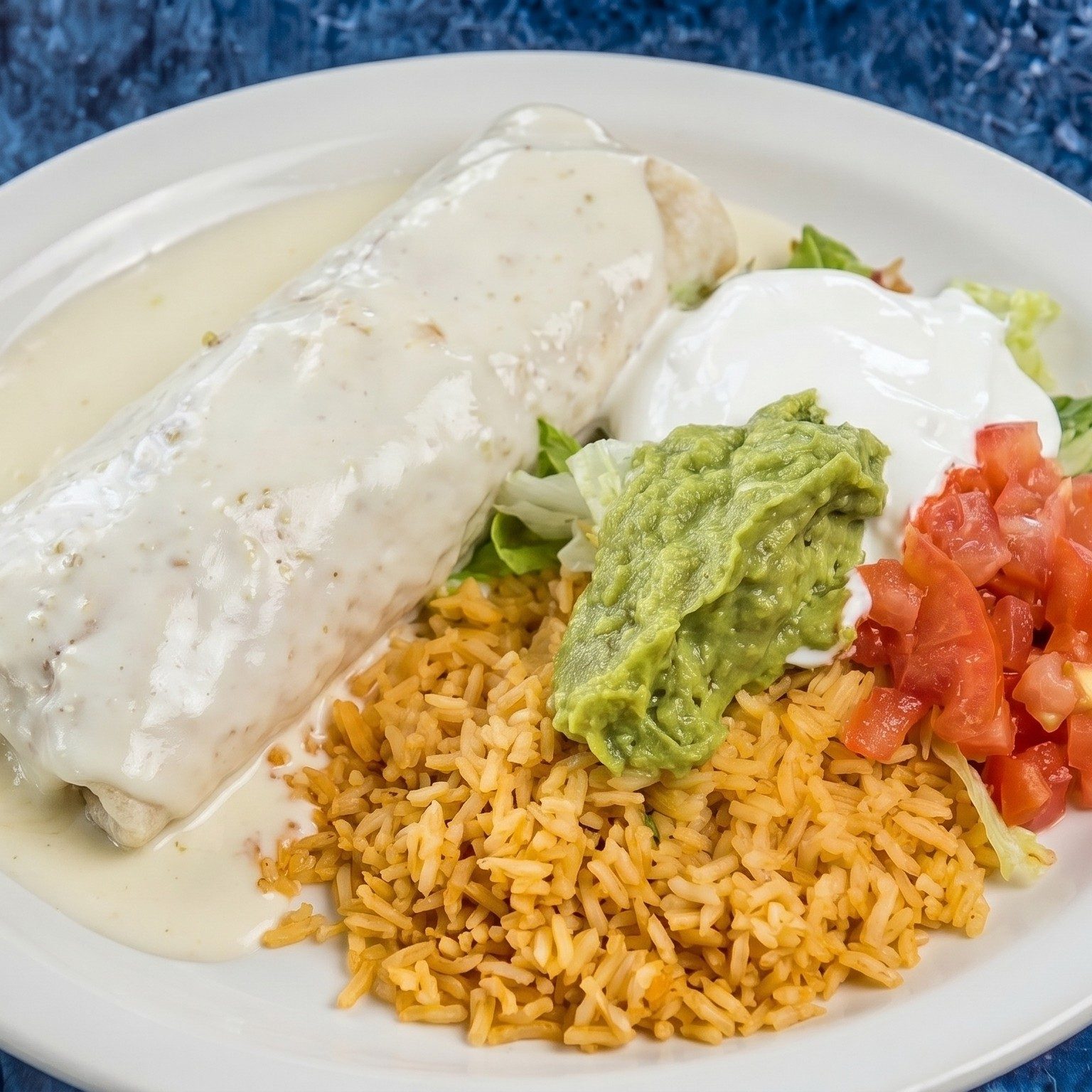Lunch - Fajita Burrito.